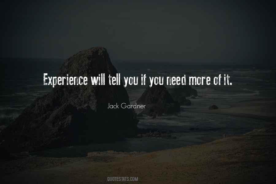 Jack Gardner Quotes #823325