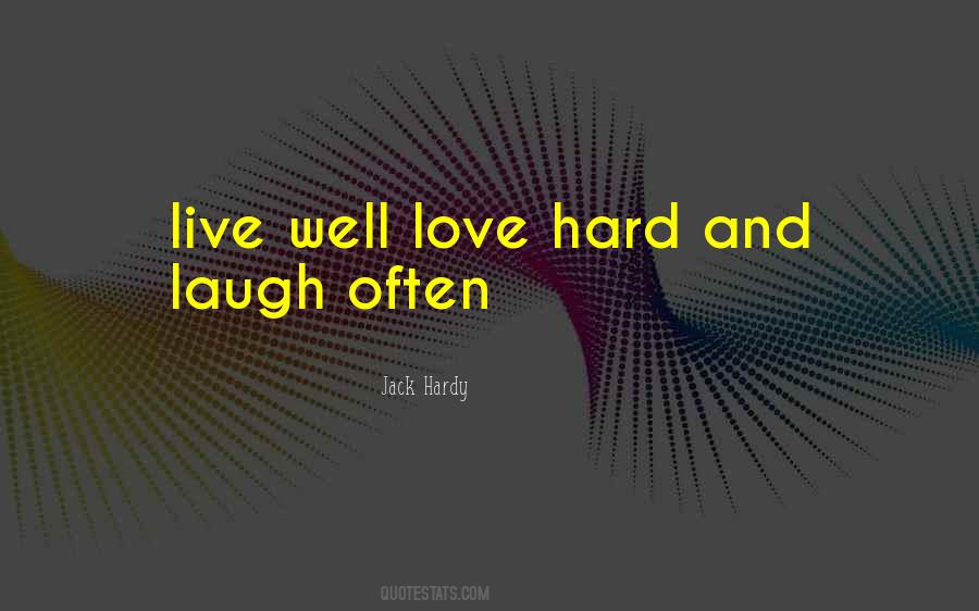 Jack Hardy Quotes #1330004