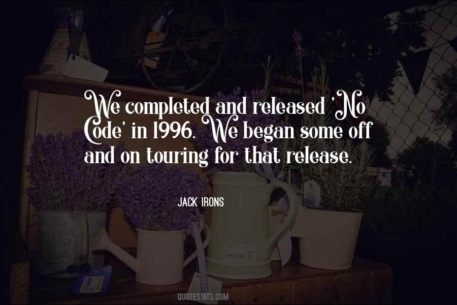 Jack Irons Quotes #1382988