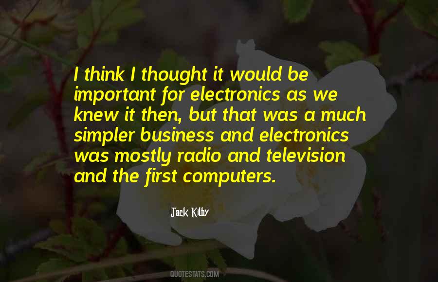 Jack Kilby Quotes #339153