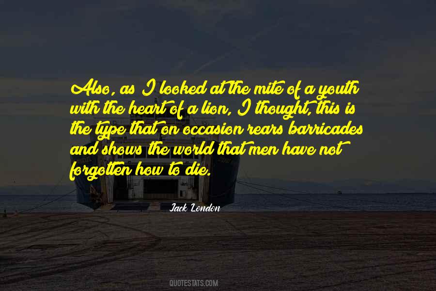 Jack London Quotes #1777737