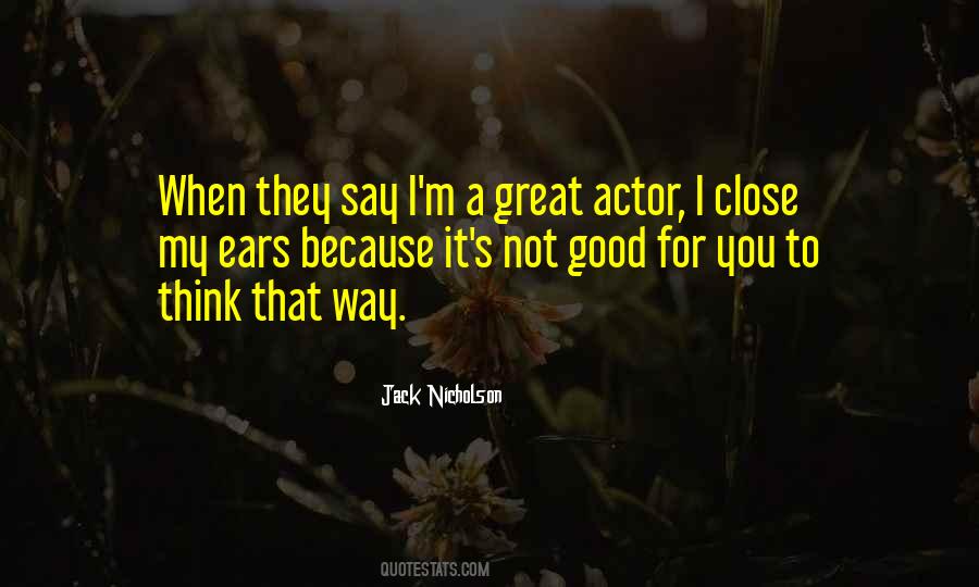 Jack Nicholson Quotes #883176