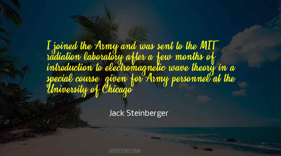 Jack Steinberger Quotes #95315