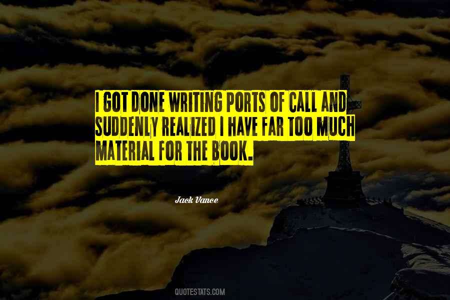 Jack Vance Quotes #159517