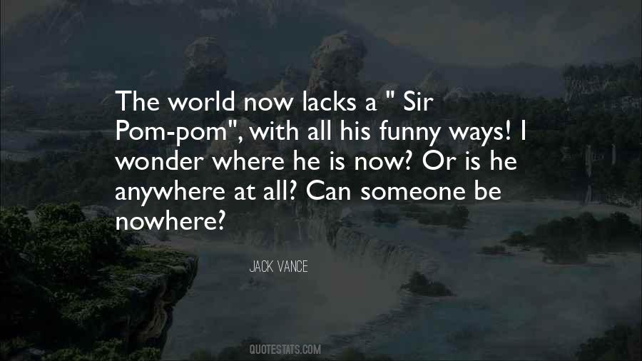 Jack Vance Quotes #325586