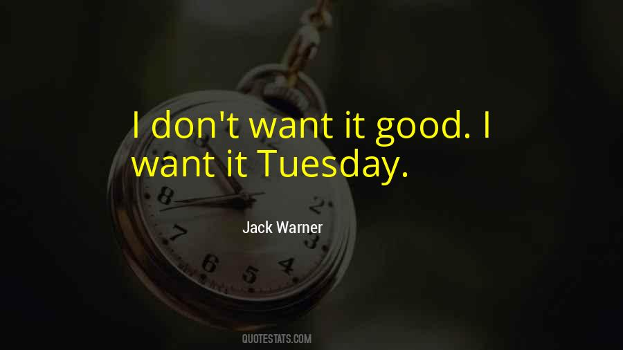 Jack Warner Quotes #1526389