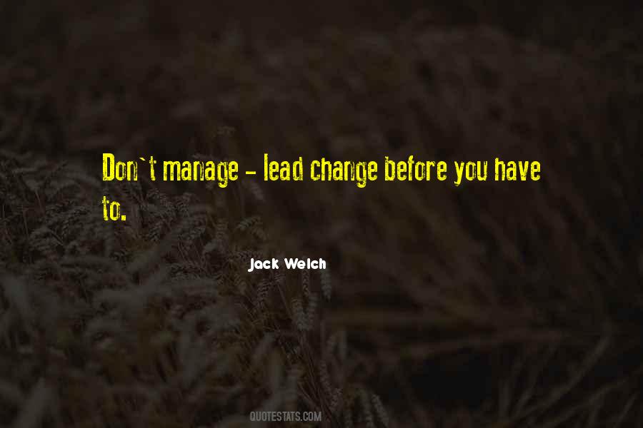 Jack Welch Quotes #1639467