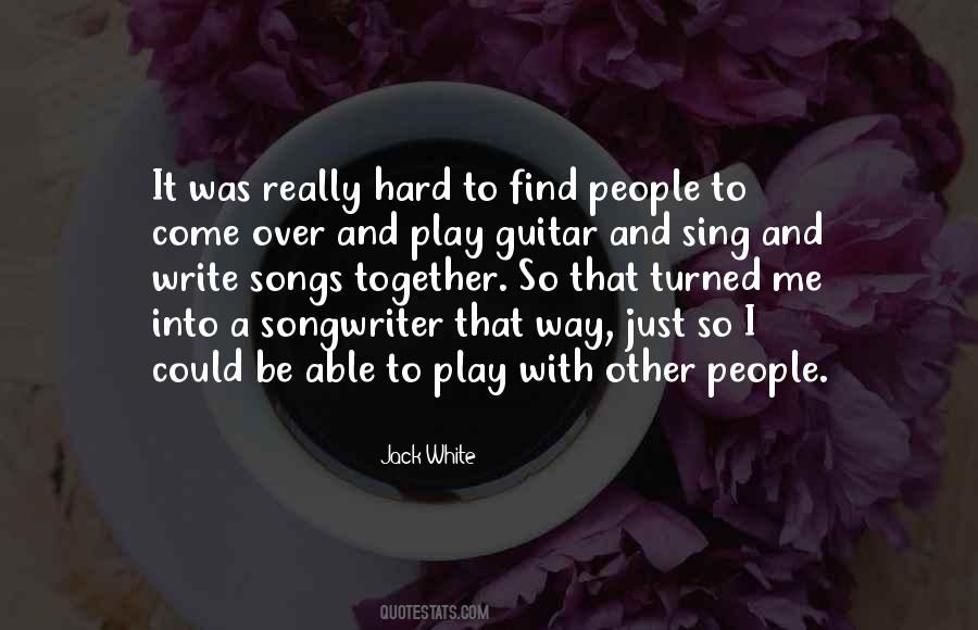 Jack White Quotes #813603