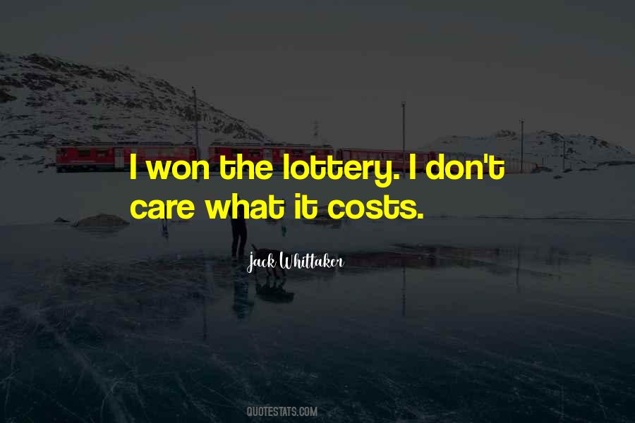 Jack Whittaker Quotes #1609870 Jack Whittaker Quotes #1609870