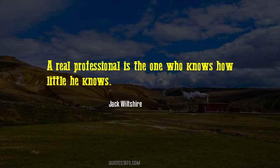 Jack Wiltshire Quotes #564496