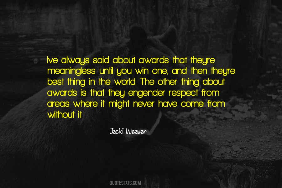 Jacki Weaver Quotes #788596