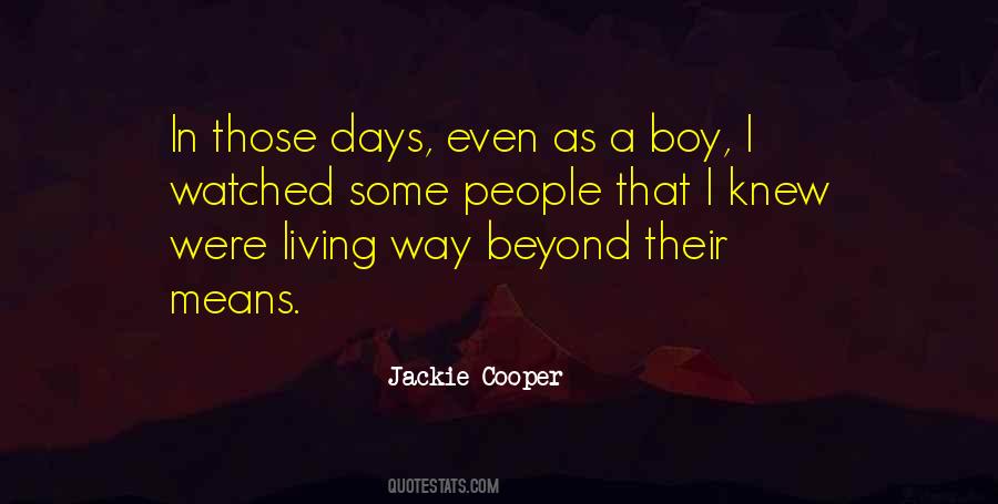 Jackie Cooper Quotes #100155