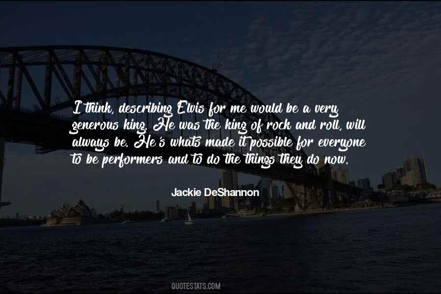 Jackie DeShannon Quotes #315847