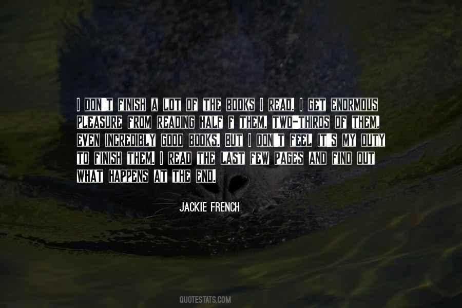 Jackie French Quotes #522257
