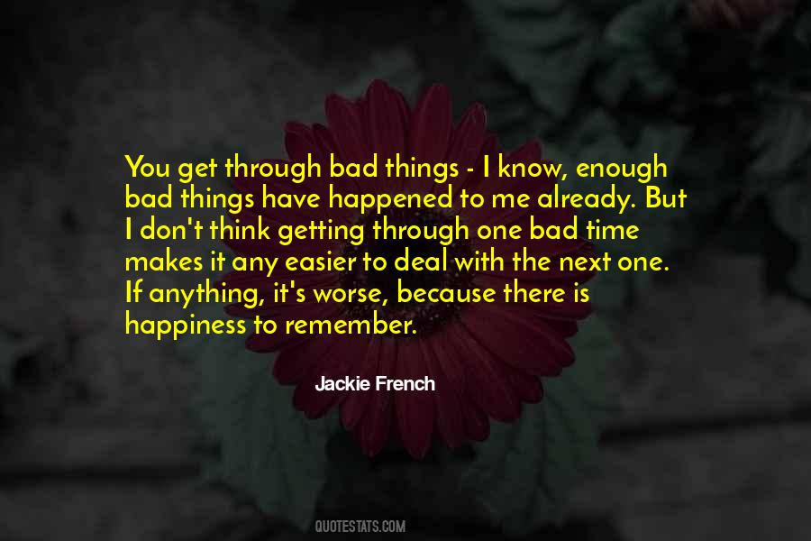 Jackie French Quotes #999370