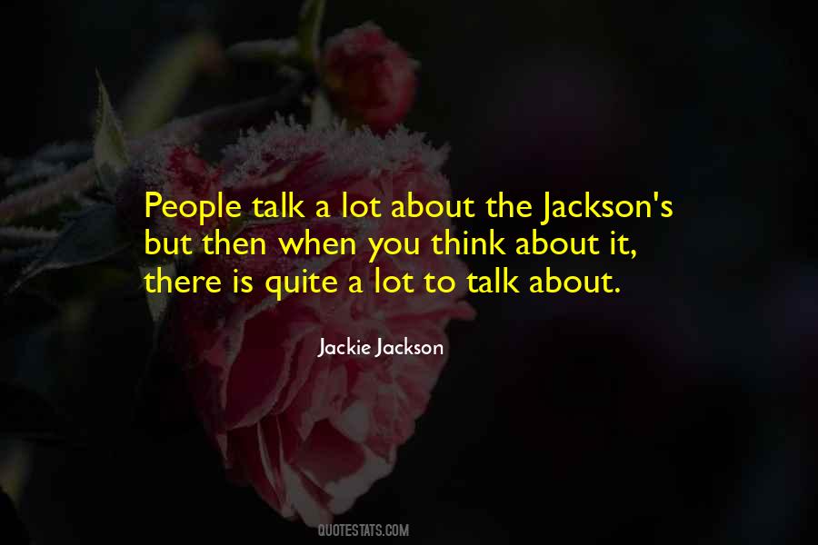 Jackie Jackson Quotes #1165450