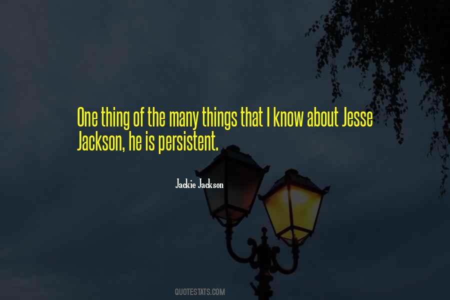 Jackie Jackson Quotes #43238