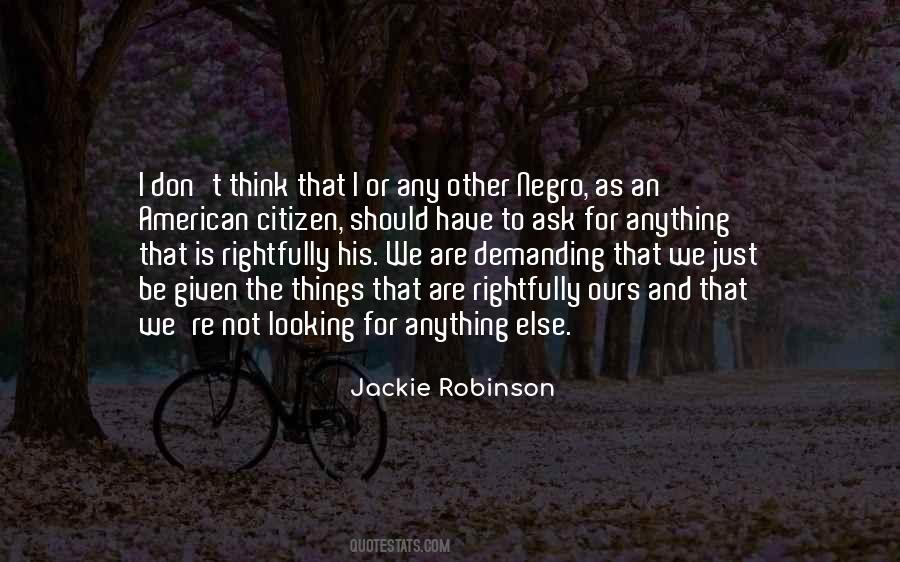 Jackie Robinson Quotes #255800