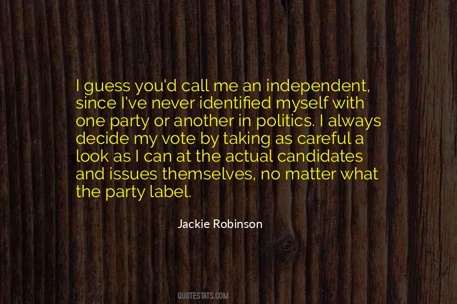 Jackie Robinson Quotes #568111