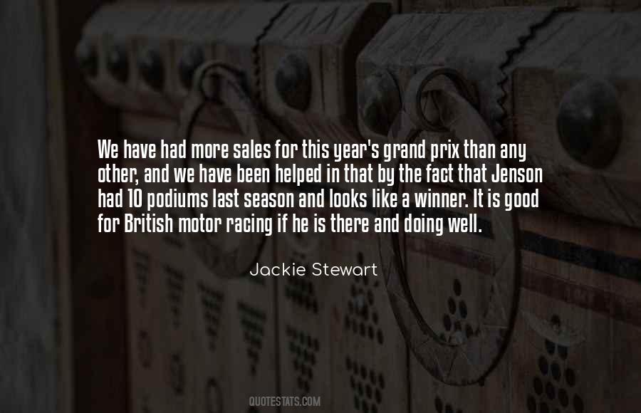 Jackie Stewart Quotes #345463