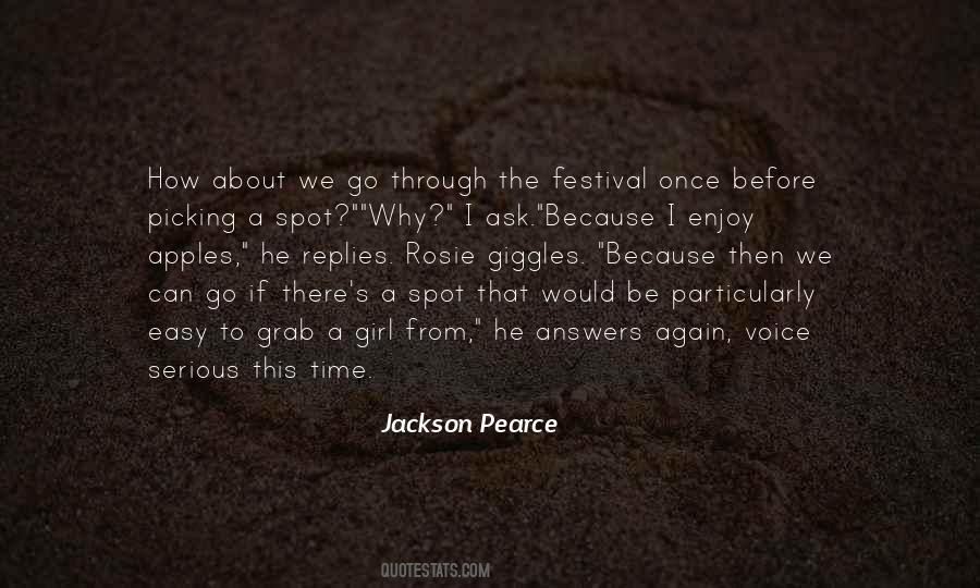Jackson Pearce Quotes #199886