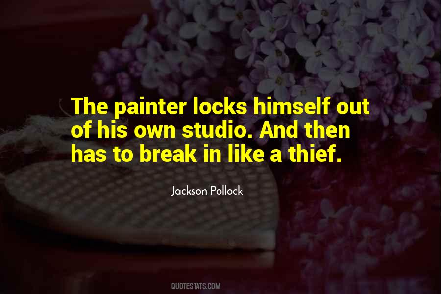 Jackson Pollock Quotes #450670