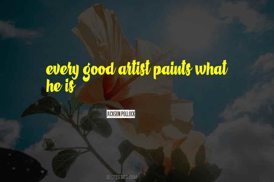 Jackson Pollock Quotes #958410