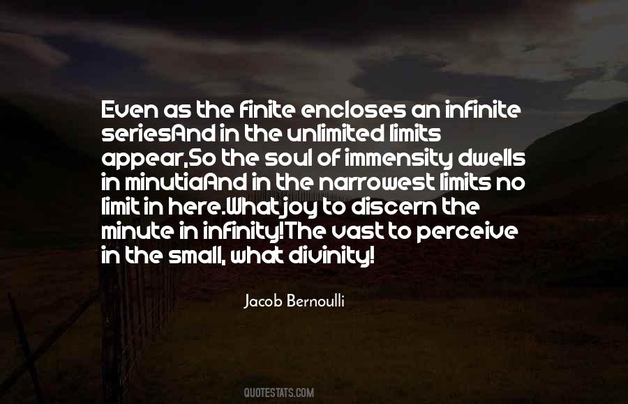 Jacob Bernoulli Quotes #155567