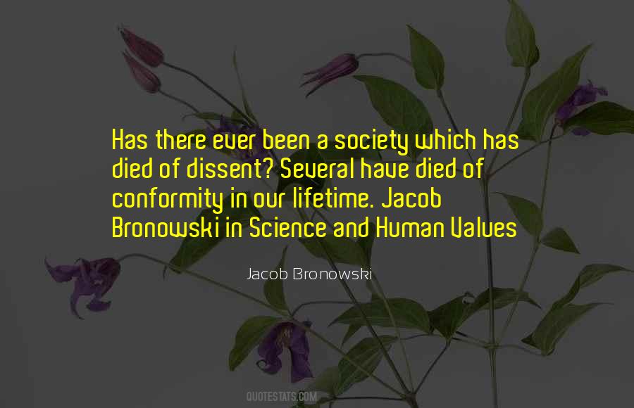 Jacob Bronowski Quotes #1189437