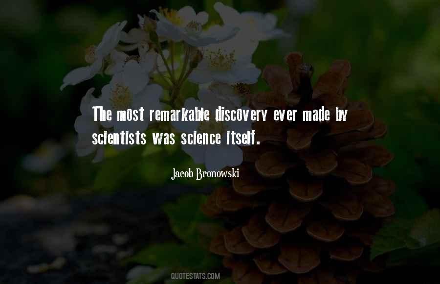 Jacob Bronowski Quotes #1644472