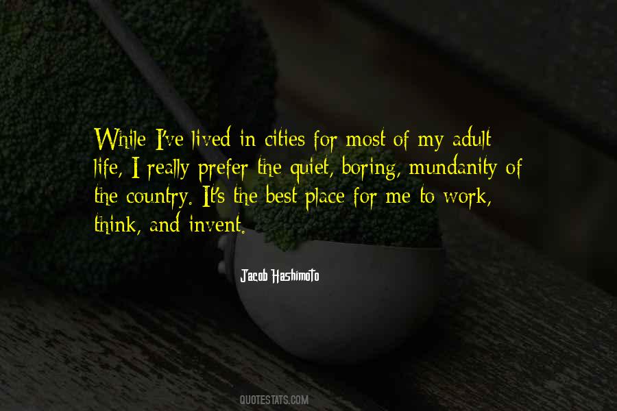 Jacob Hashimoto Quotes #409726