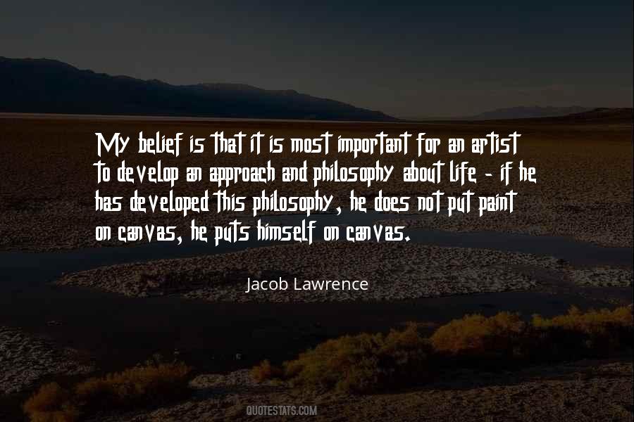 Jacob Lawrence Quotes #828477