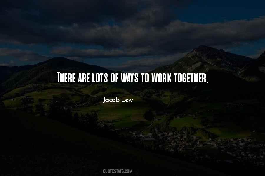 Jacob Lew Quotes #692112