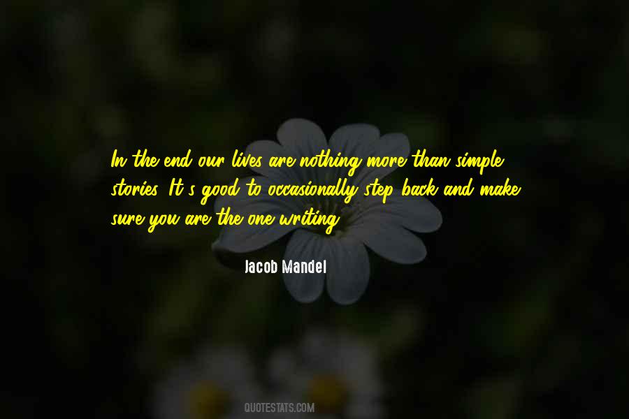 Jacob Mandel Quotes #809870