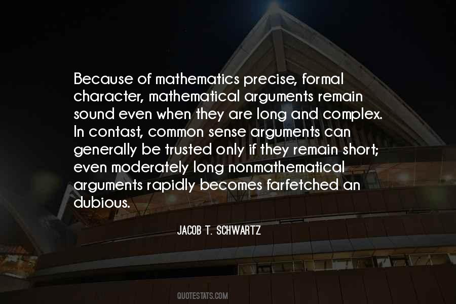 Jacob T. Schwartz Quotes #790521