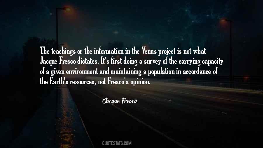 Jacque Fresco Quotes #866457