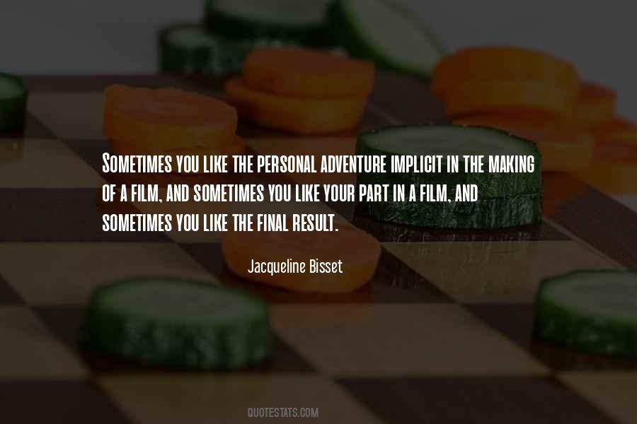 Jacqueline Bisset Quotes #1080839