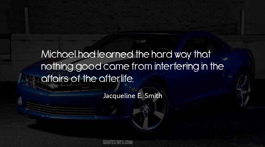 Jacqueline E. Smith Quotes #840317