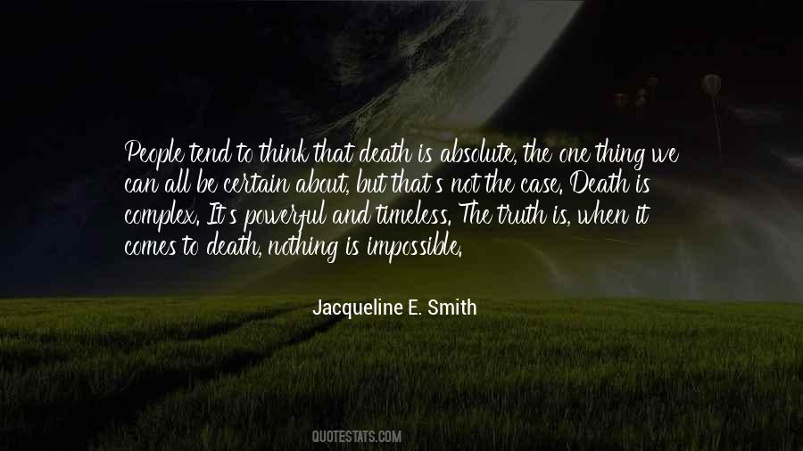 Jacqueline E. Smith Quotes #921883