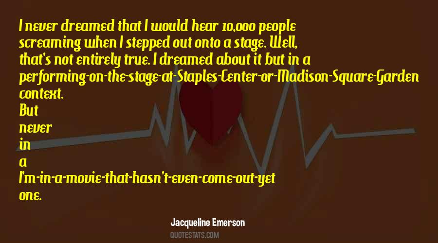 Jacqueline Emerson Quotes #84165