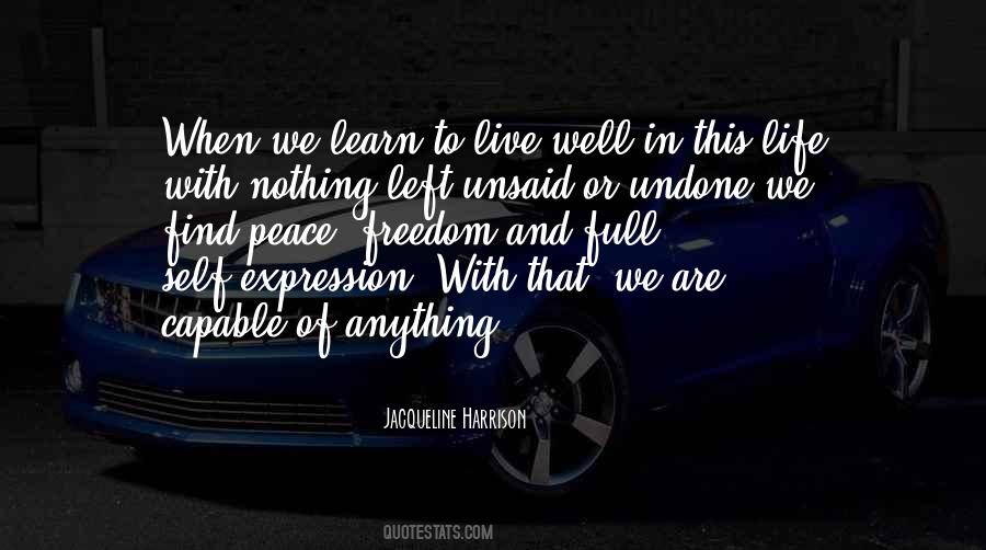 Jacqueline Harrison Quotes #1002543