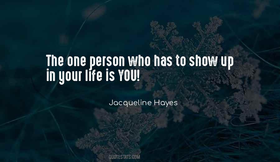 Jacqueline Hayes Quotes #610123