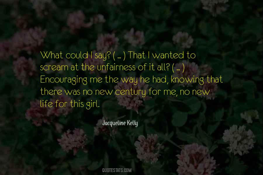 Jacqueline Kelly Quotes #50925