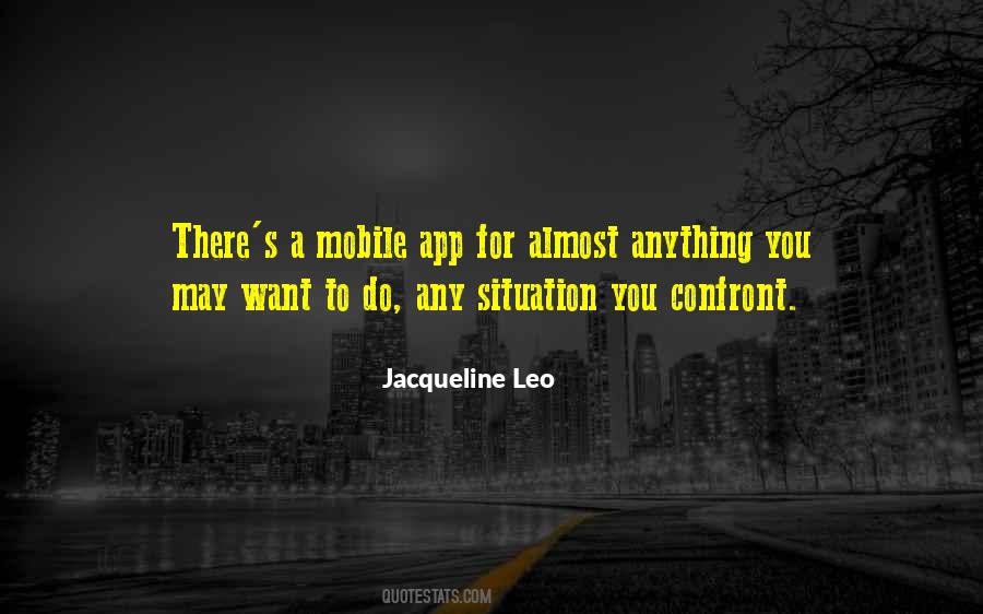 Jacqueline Leo Quotes #834322