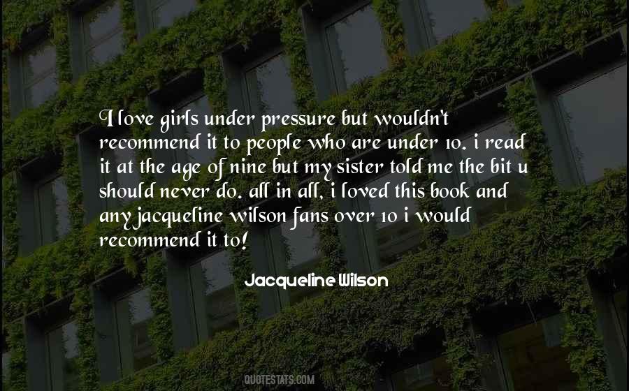 Jacqueline Wilson Quotes #1337424