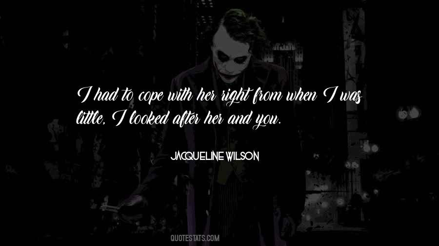 Jacqueline Wilson Quotes #19372