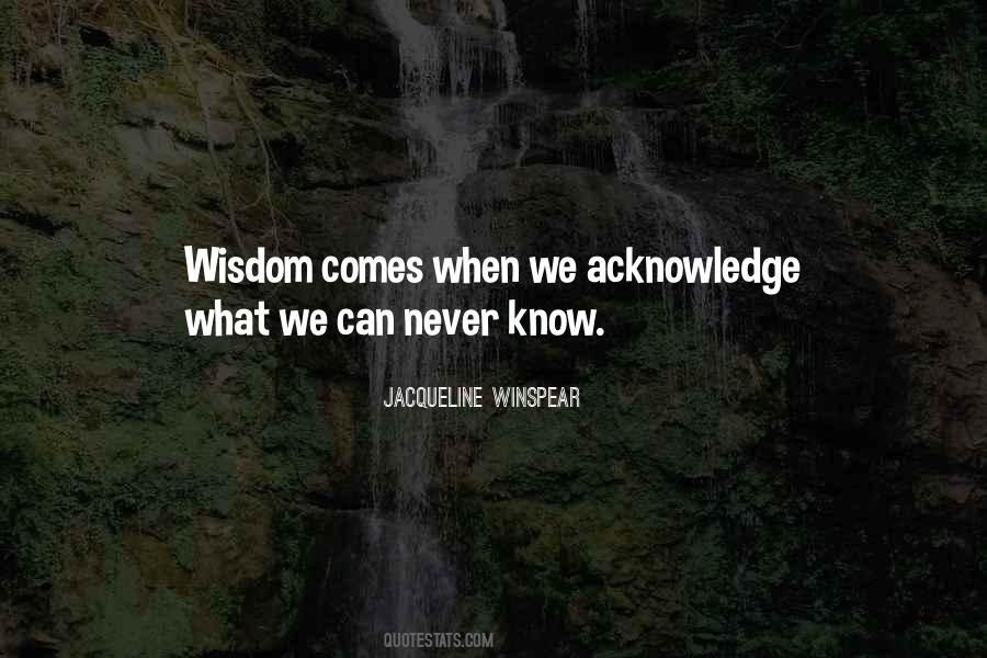 Jacqueline Winspear Quotes #1221490