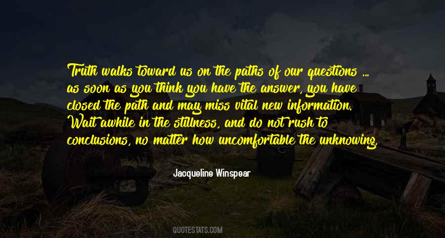 Jacqueline Winspear Quotes #138757