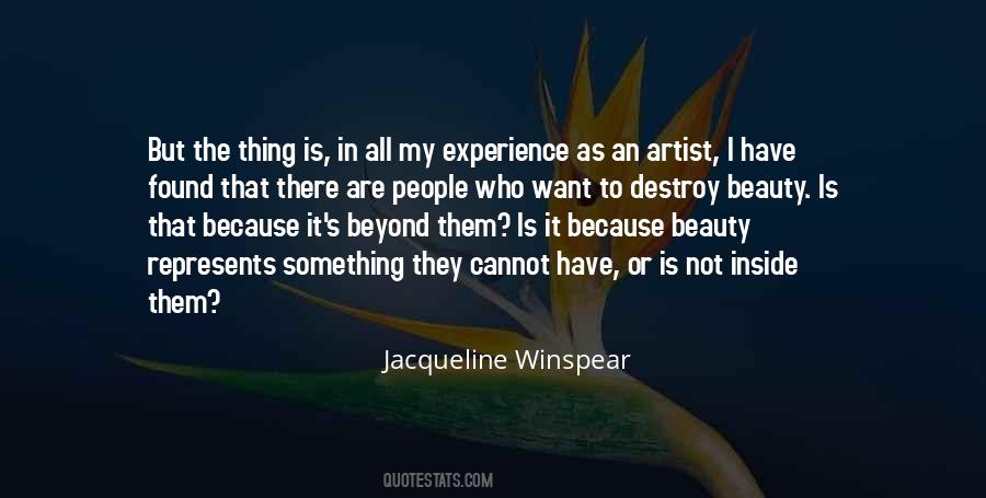 Jacqueline Winspear Quotes #660448