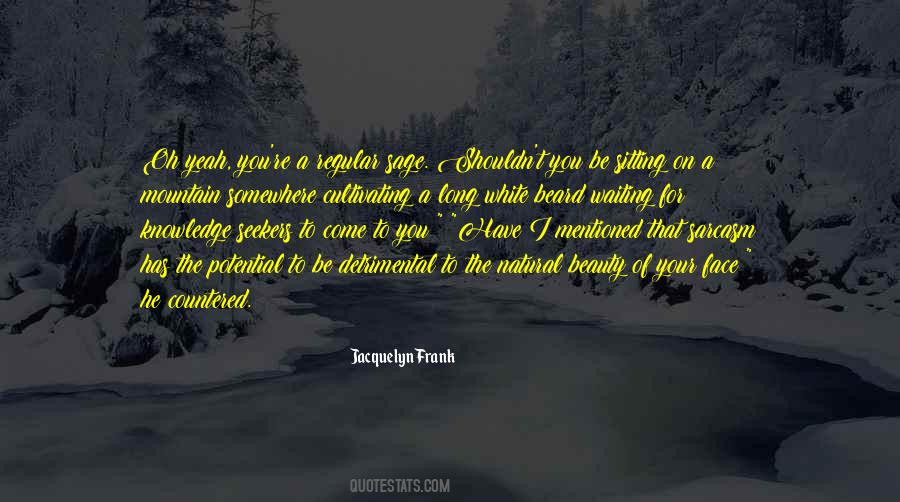 Jacquelyn Frank Quotes #218632